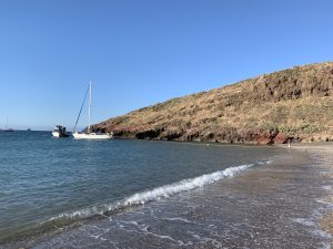 Right Side of the Cove Beach by Two Harbors Campground