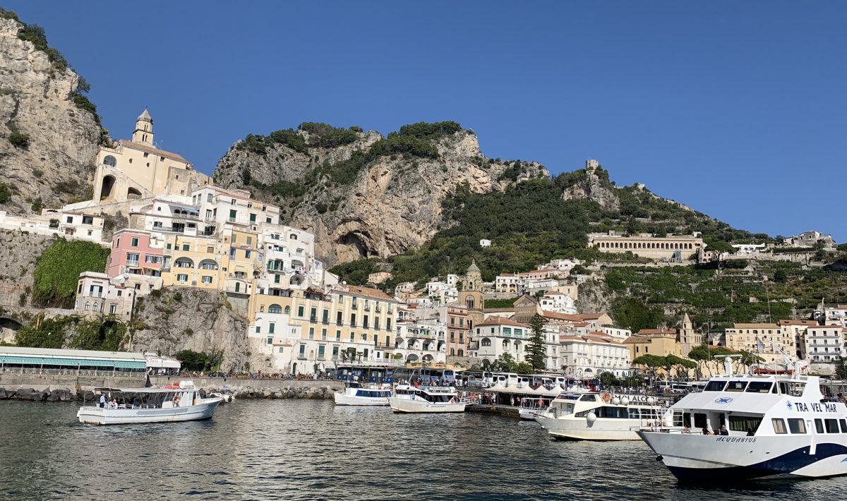 Almalfi Coast from the Ferry